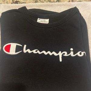Black Champion T Shirt